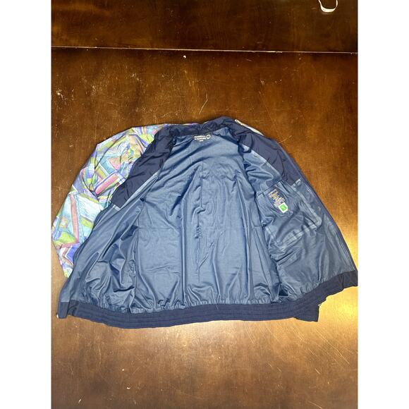 VTG 1990s Gore-tex The Coeur d'Alene LPGA Golf Tour Full Zip Up Abstract Jacket - Picture 11 of 16